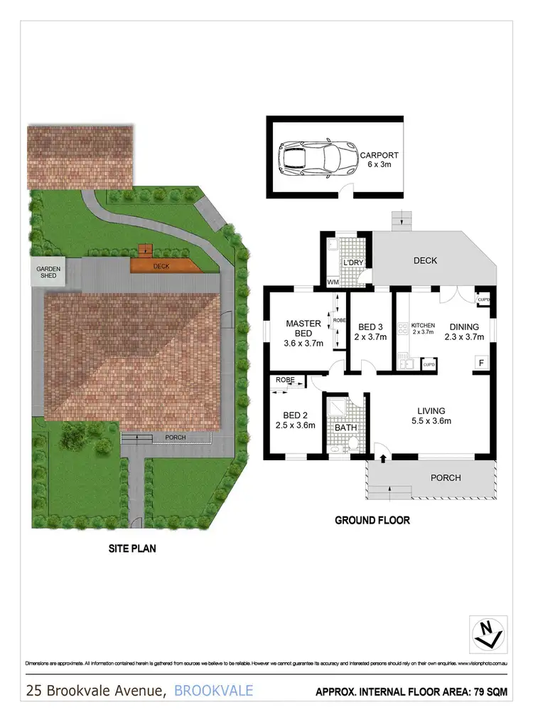 Floorplan of Homely house listing, 25 Brookvale Avenue, Brookvale NSW 2100
