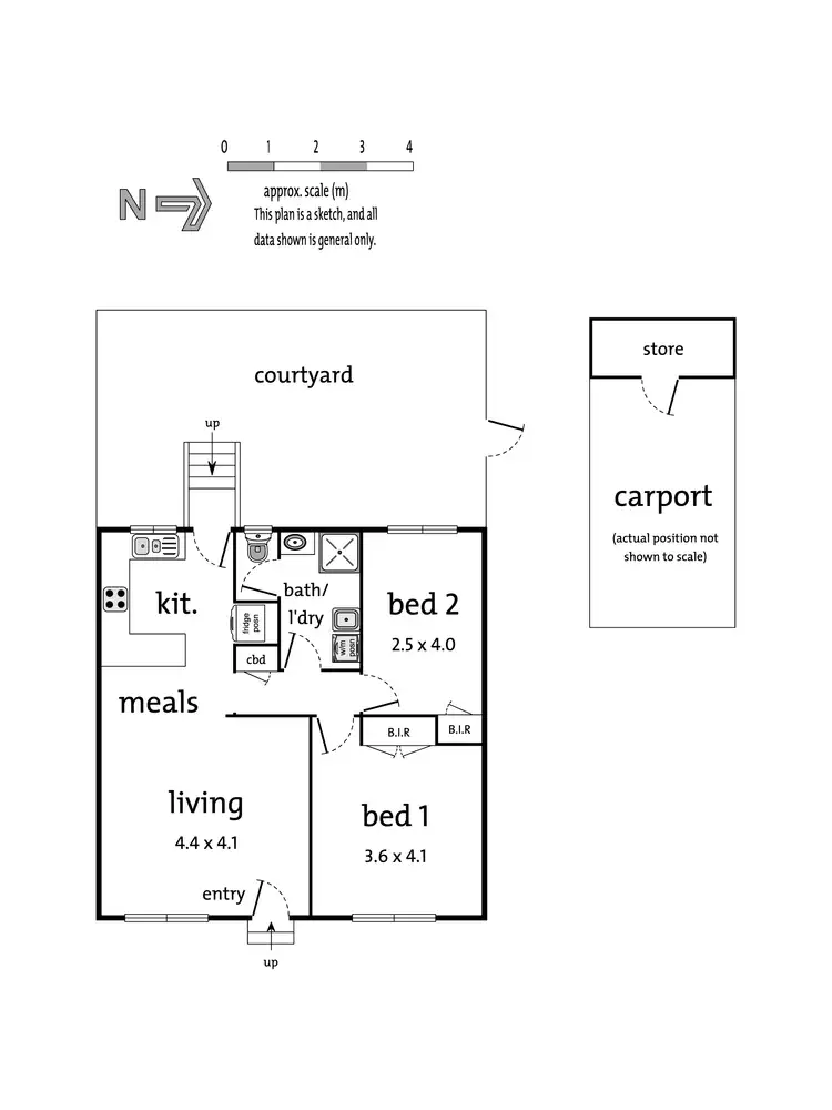 Floorplan of Homely unit listing, 4/2 Arlington Street, Ringwood VIC 3134