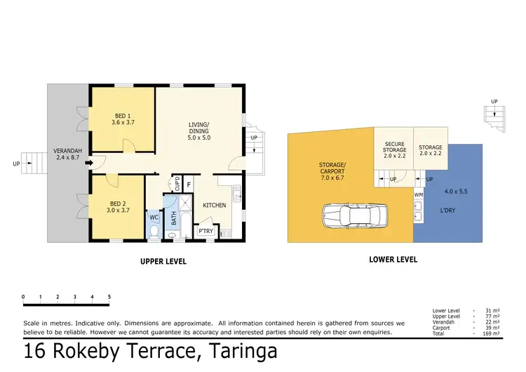 Floorplan of Homely house listing, 16 Rokeby Terrace, Taringa QLD 4068
