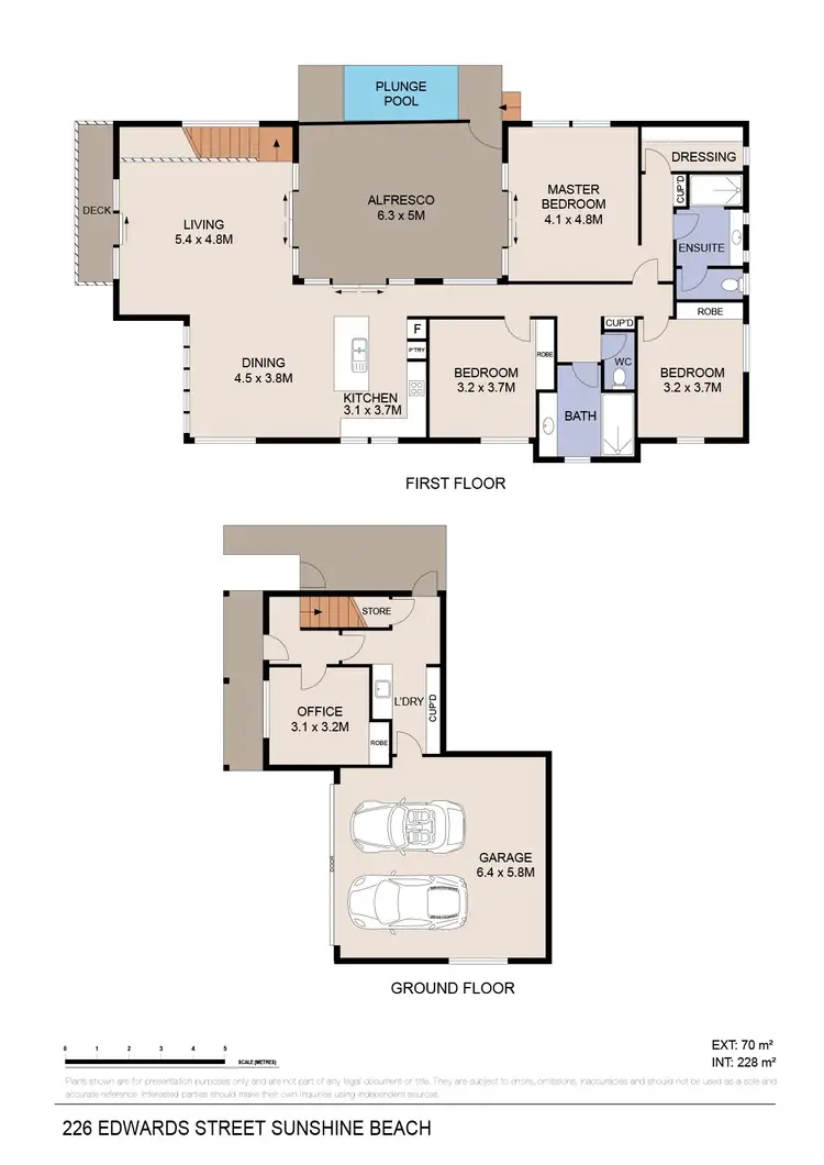 Floorplan of Homely house listing, 226 Edwards Street, Sunshine Beach QLD 4567