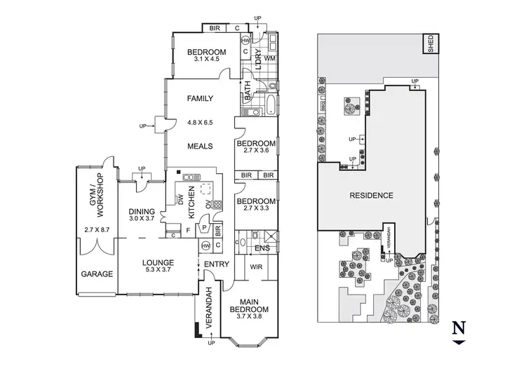 Floorplan of Homely house listing, 18 Elliott Crescent, Dingley Village VIC 3172