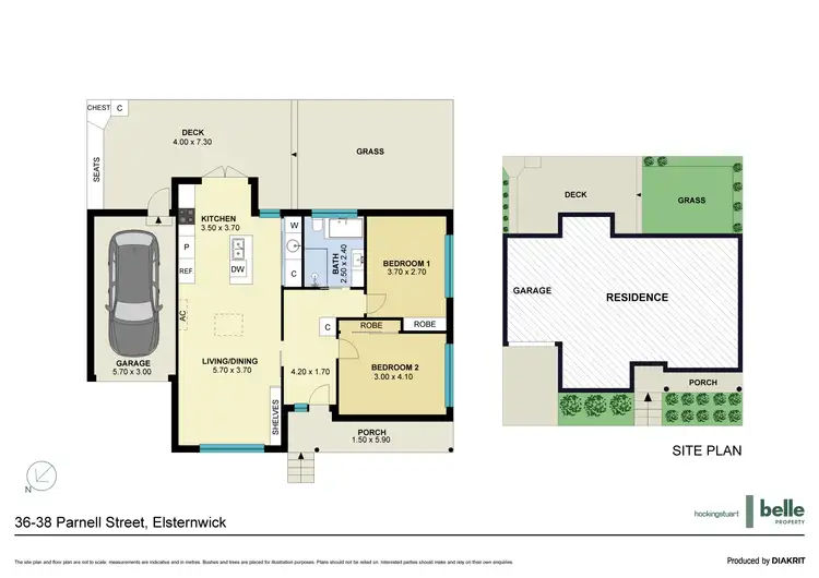 Floorplan of Homely unit listing, 8/36-38 Parnell Street, Elsternwick VIC 3185