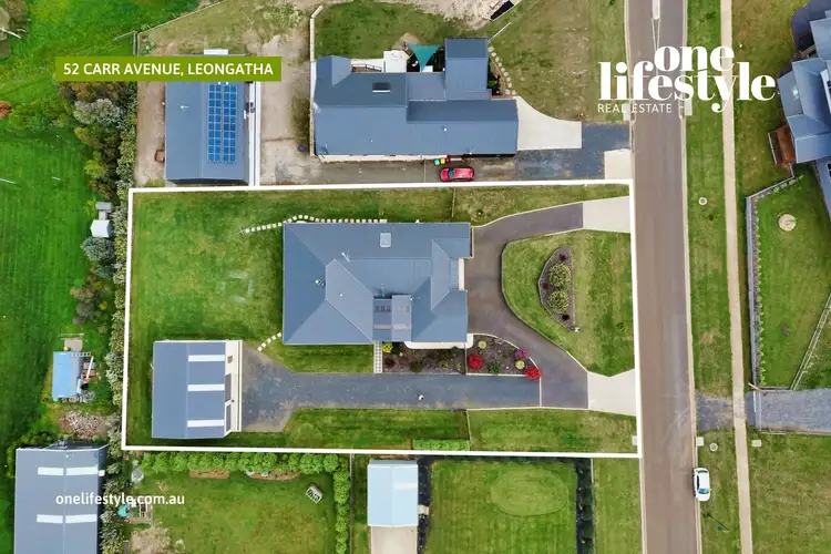 Floorplan of Homely house listing, 52 Carr Avenue, Leongatha VIC 3953