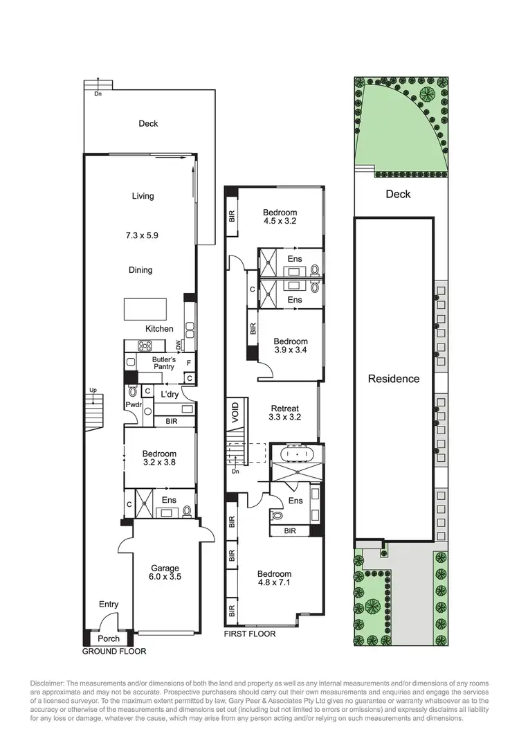 Floorplan of Homely townhouse listing, 66a Burrindi Road, Caulfield South VIC 3162