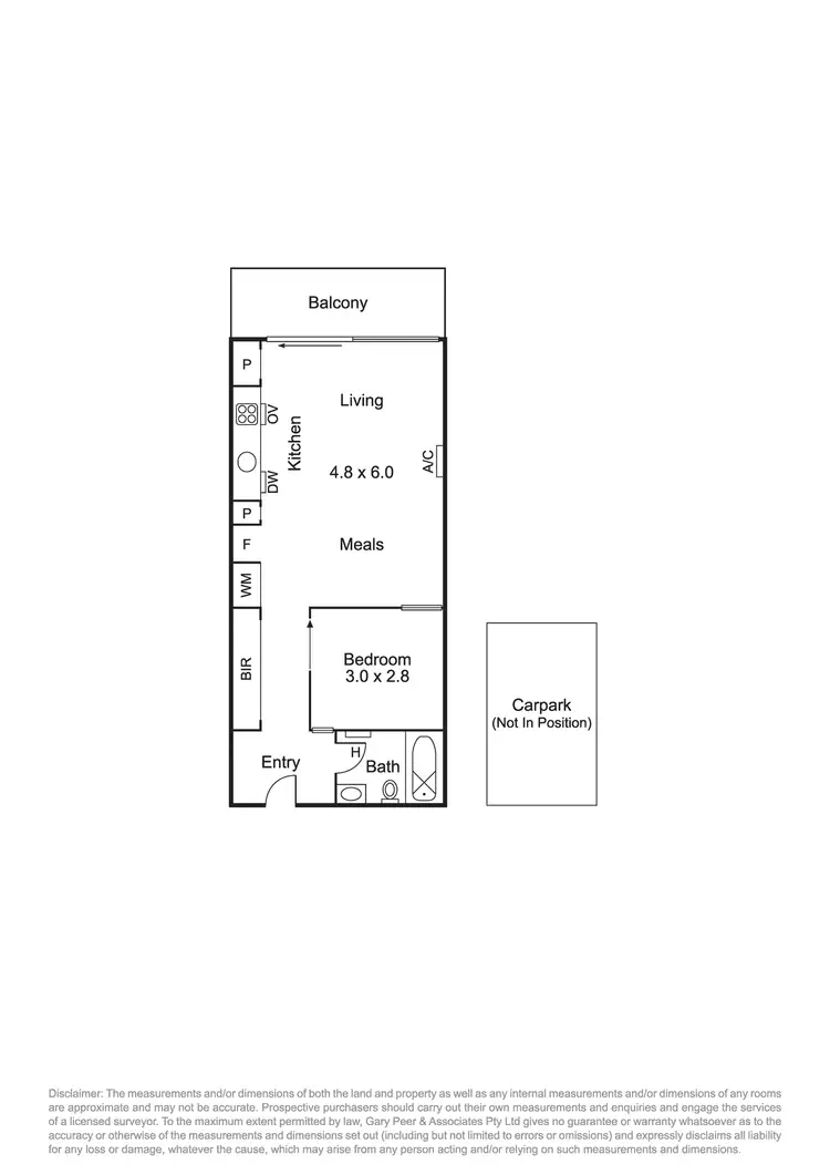 Floorplan of Homely apartment listing, 9/2 Maddock Street, Windsor VIC 3181