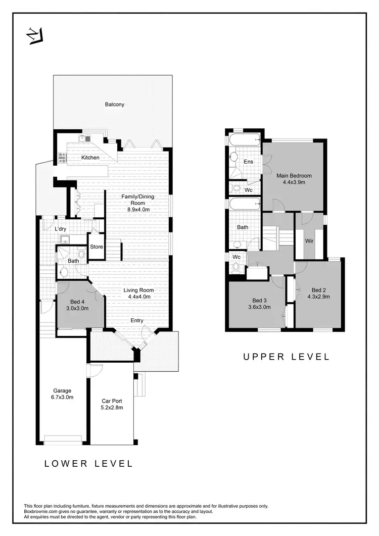 Floorplan of Homely house listing, 351 Swann Road, St Lucia QLD 4067