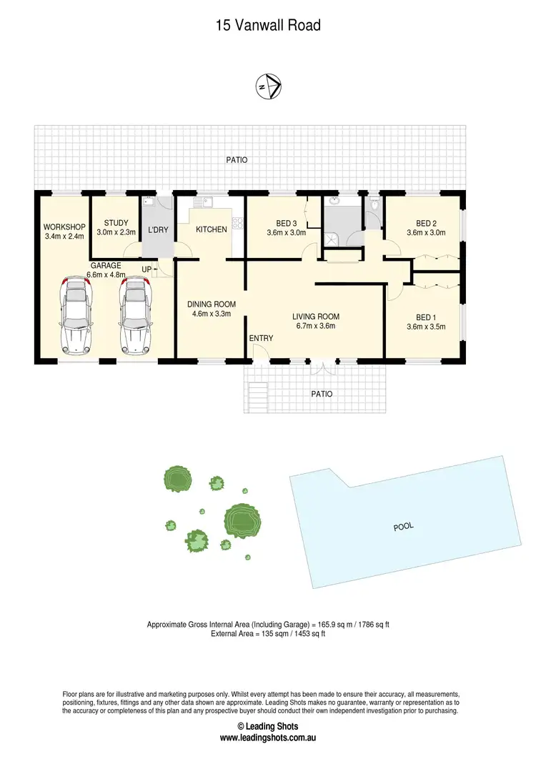 Floorplan of Homely rural property listing, 15 Vanwall Road, Moggill QLD 4070