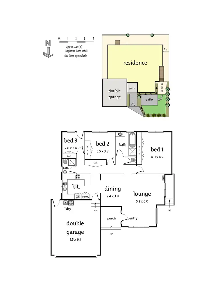 Floorplan of Homely house listing, 47B Bourke Street, Ringwood VIC 3134