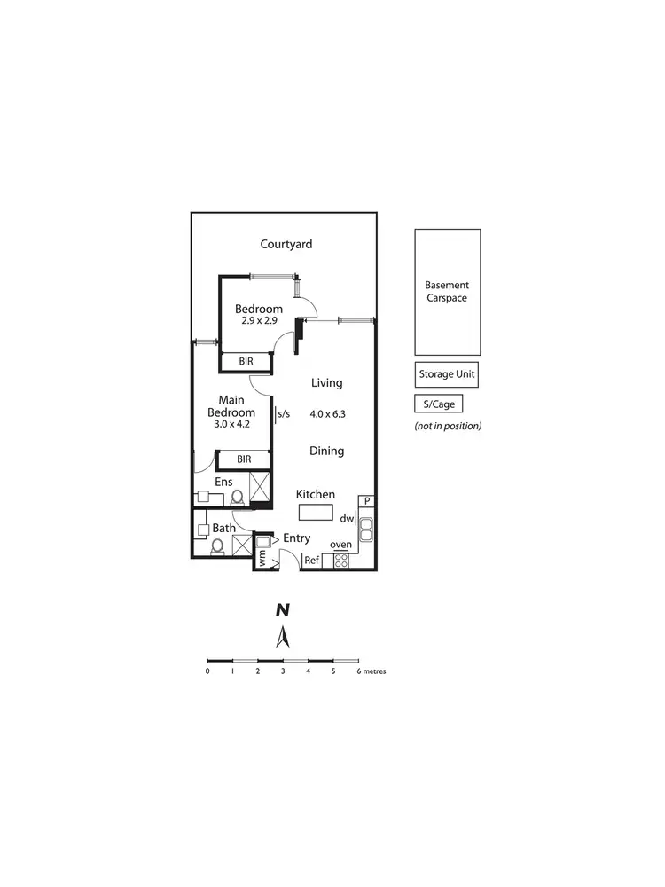 Floorplan of Homely apartment listing, 8/15 Manchester Grove, Glen Huntly VIC 3163