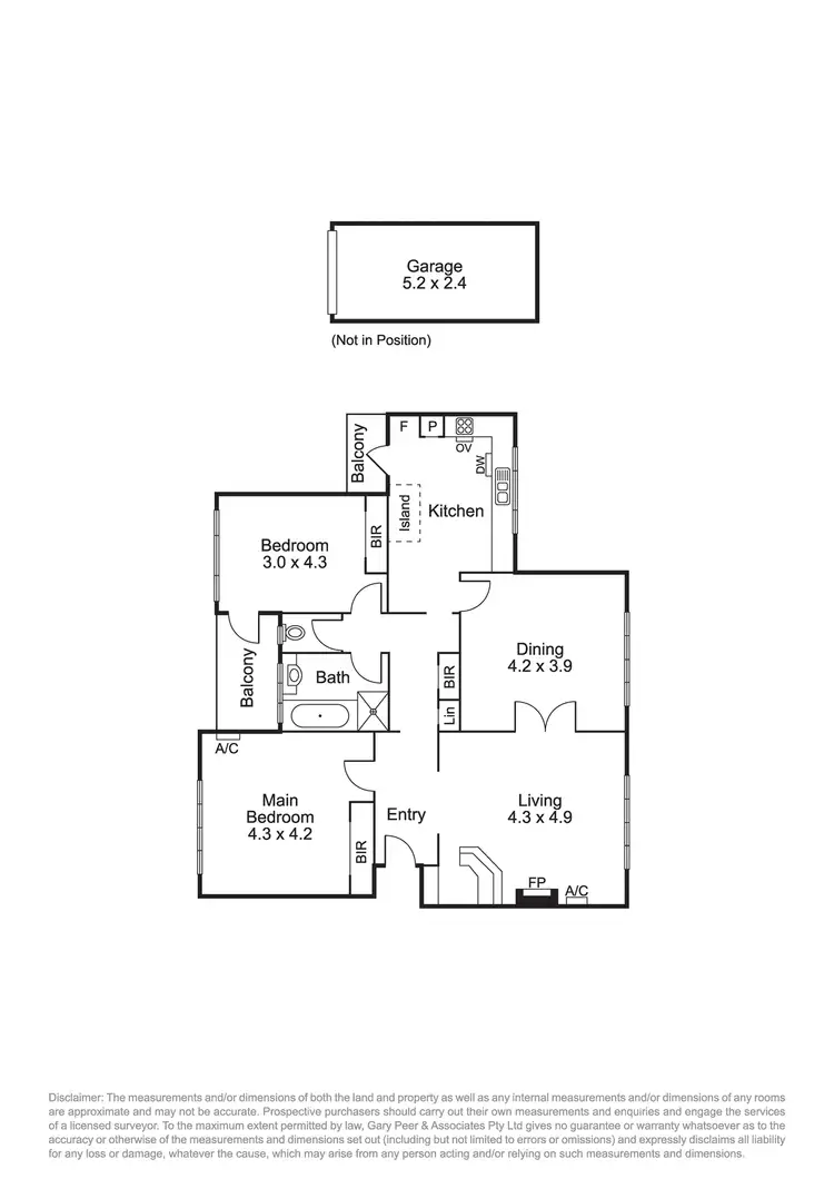 Floorplan of Homely apartment listing, 11/355 Alma Road, Caulfield North VIC 3161