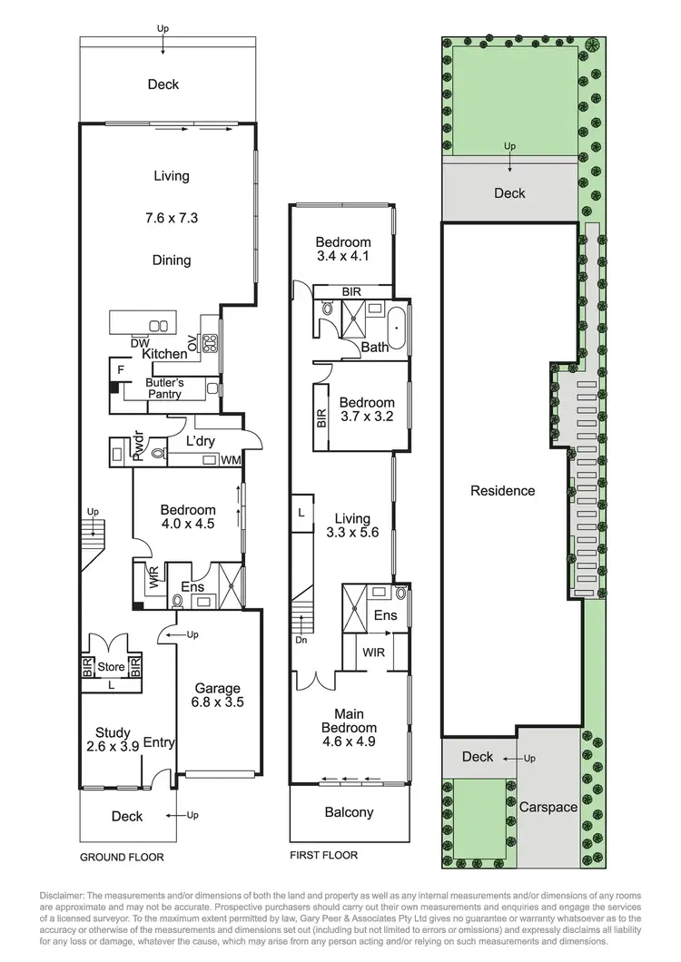Floorplan of Homely townhouse listing, 53a Moonya Road, Carnegie VIC 3163