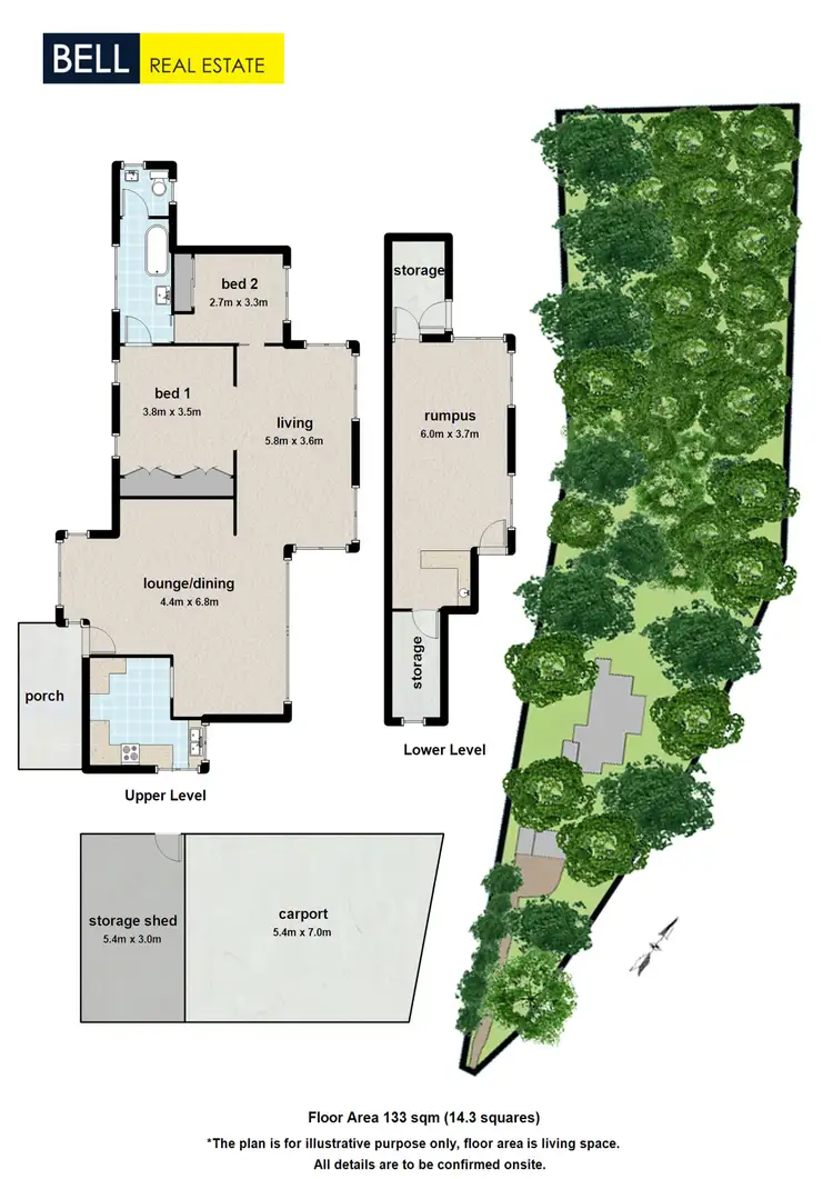 Floorplan of Homely house listing, 178 Mount Dandenong Tourist Road, Ferny Creek VIC 3786