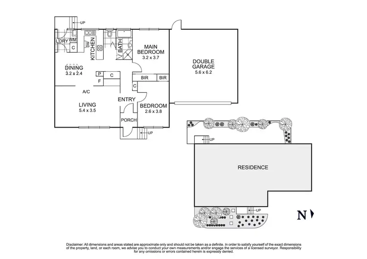 Floorplan of Homely unit listing, 2/2 Sweetland Road, Box Hill VIC 3128