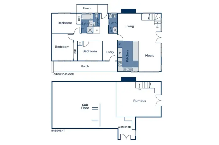 Floorplan of Homely house listing, 81 Orchard Crescent, Mont Albert North VIC 3129