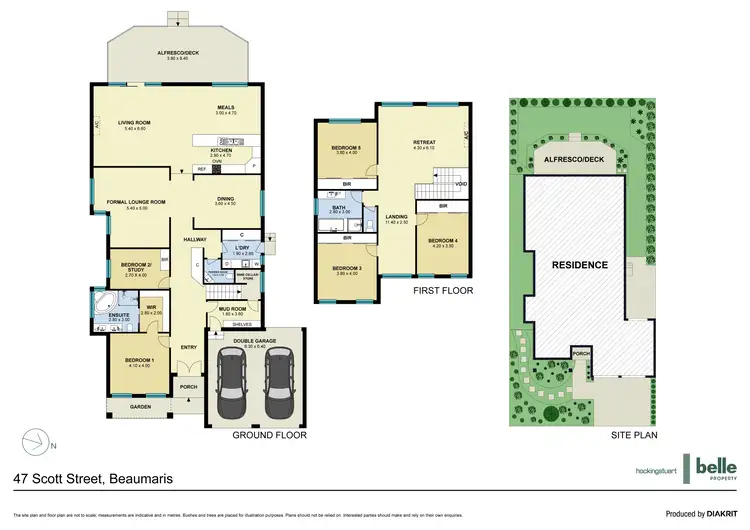 Floorplan of Homely house listing, 47 Scott Street, Beaumaris VIC 3193