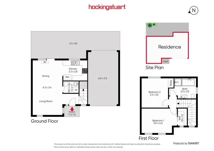 Floorplan of Homely townhouse listing, 4/140 Rupert Street, West Footscray VIC 3012