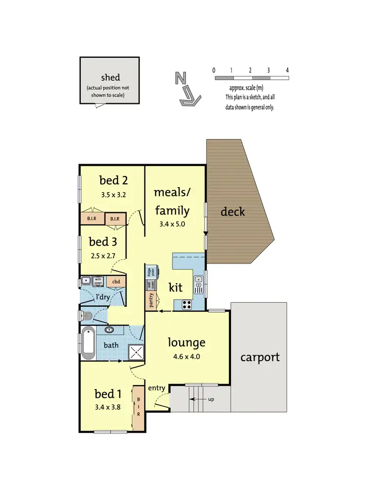 Floorplan of Homely unit listing, 12/46-48 Bonnie View Road, Croydon North VIC 3136