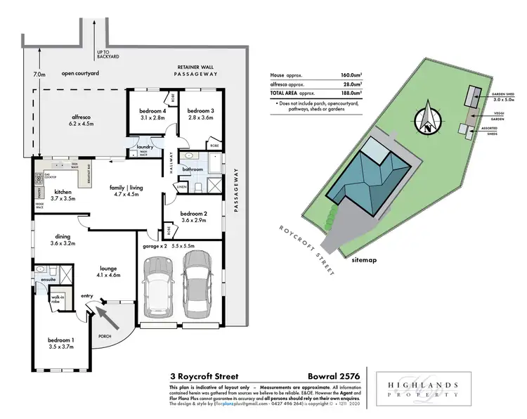 Floorplan of Homely house listing, 3 Roycroft Street, Bowral NSW 2576