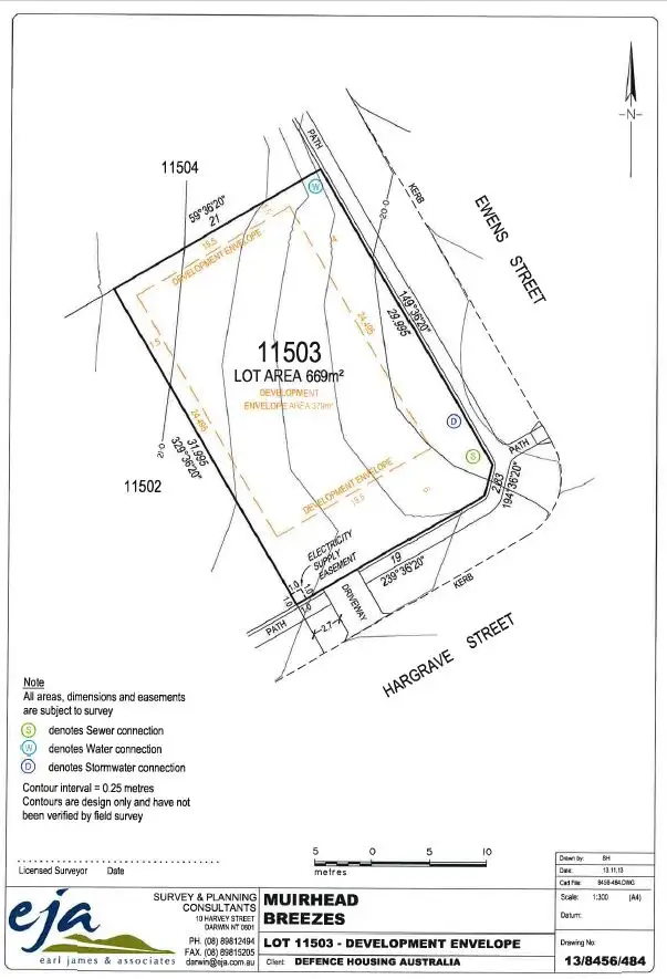 Floorplan of Homely land listing, 5 Hargrave Street, Muirhead NT 810