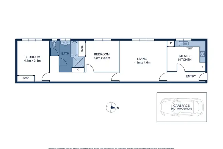 Floorplan of Homely apartment listing, 8/8 Auburn Grove, Hawthorn East VIC 3123