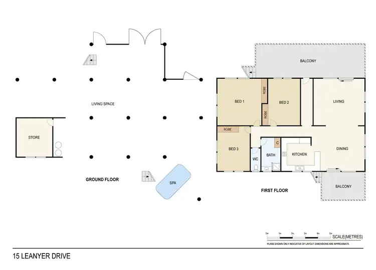 Floorplan of Homely house listing, 15 Leanyer Drive, Leanyer NT 812