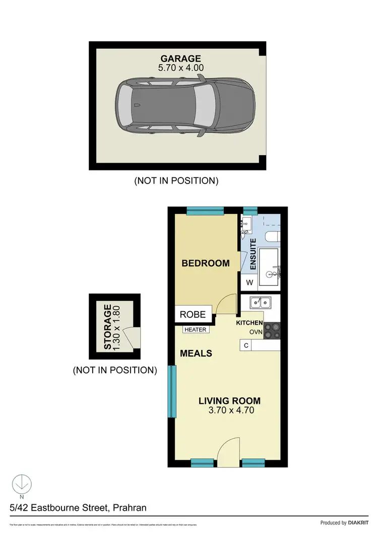 Floorplan of Homely apartment listing, 5/42 Eastbourne Street, Prahran VIC 3181