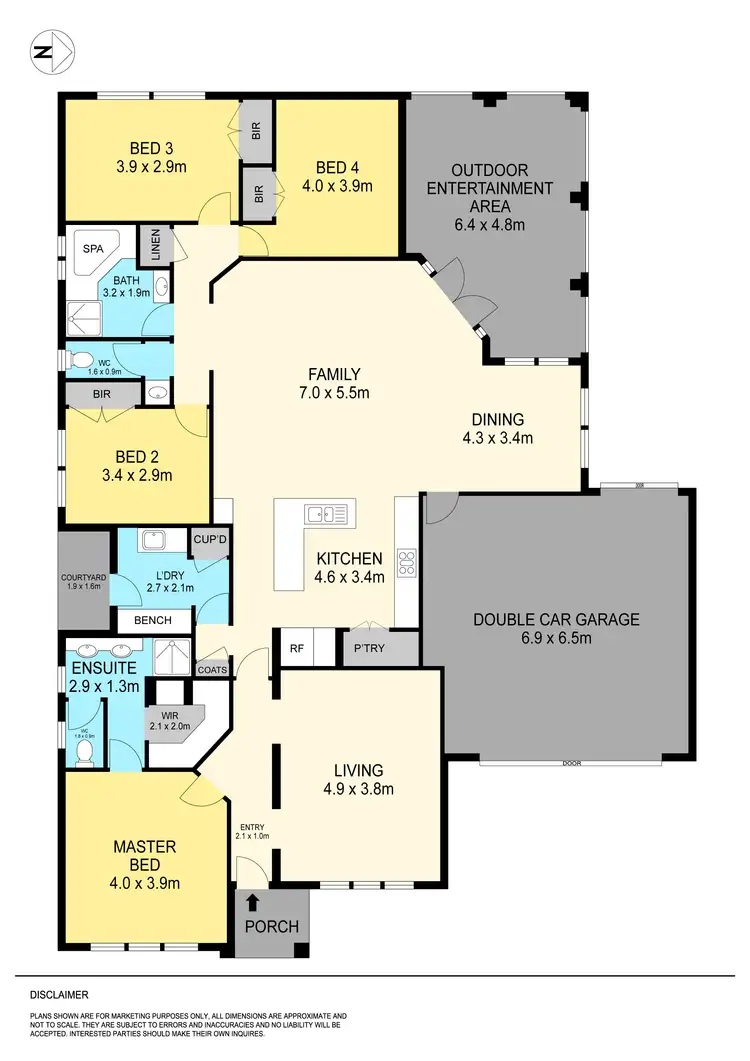 Floorplan of Homely house listing, 5 Payton Crescent, Canadian VIC 3350