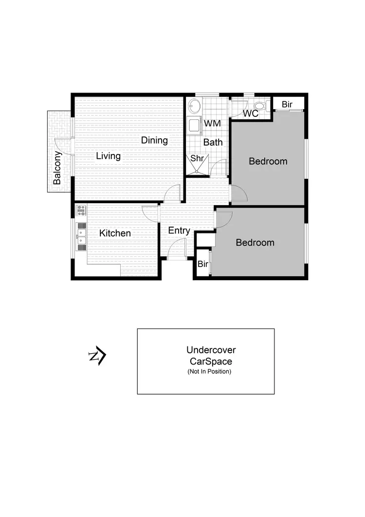 Floorplan of Homely apartment listing, 8/15 Egerton Road, Armadale VIC 3143