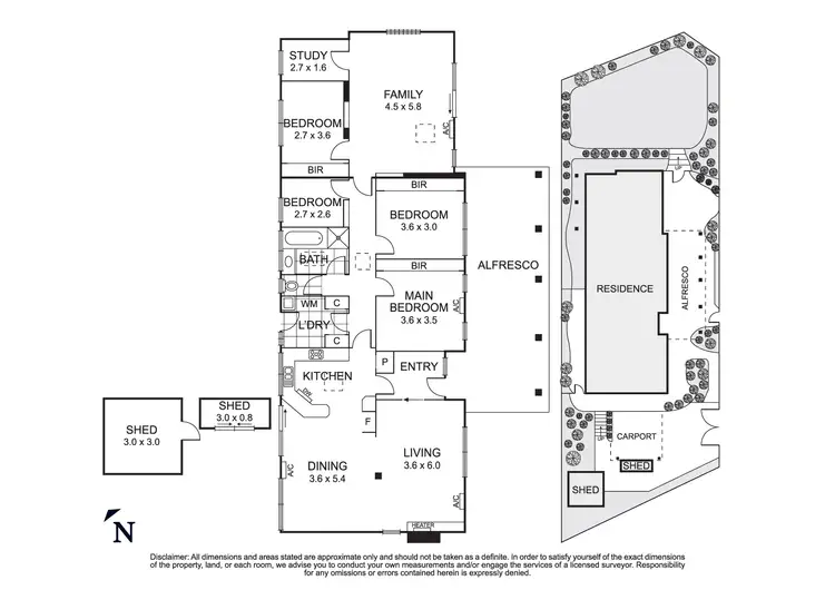 Floorplan of Homely house listing, 116 Old Eltham Road, Lower Plenty VIC 3093