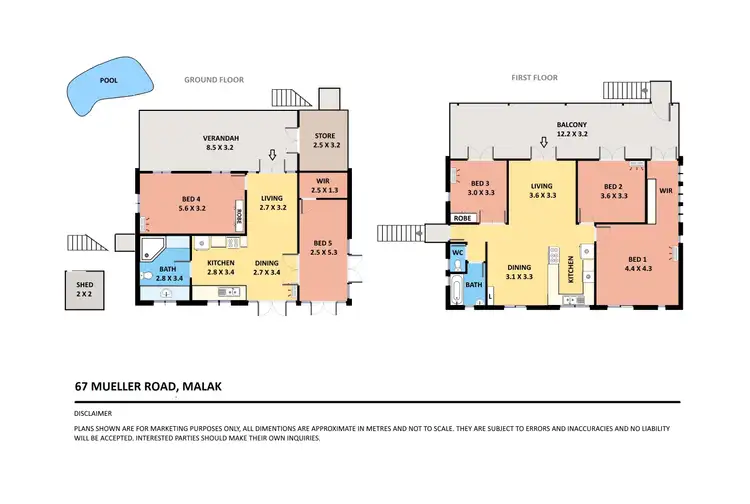 Floorplan of Homely house listing, 67 Mueller Road, Malak NT 812