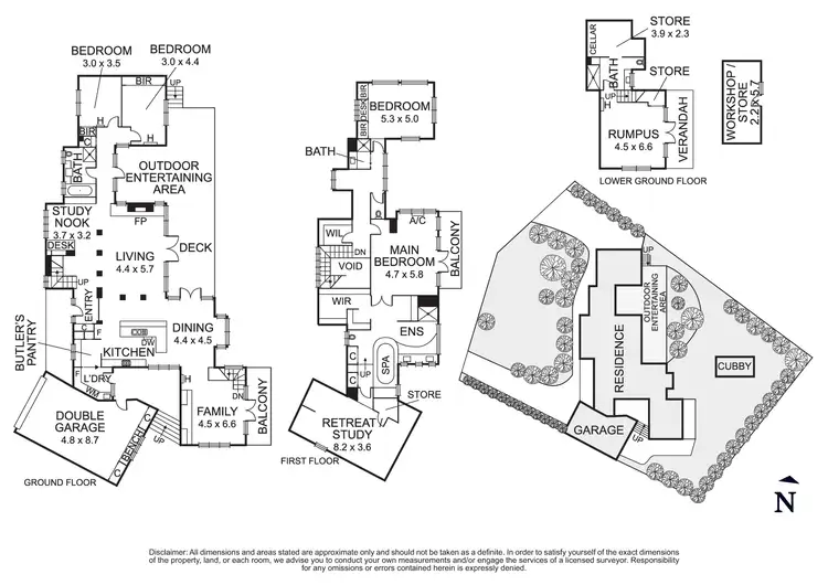 Floorplan of Homely house listing, 38 Pound Road, Warrandyte VIC 3113