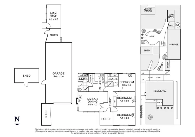 Floorplan of Homely house listing, 17 Beddows Street, Burwood VIC 3125