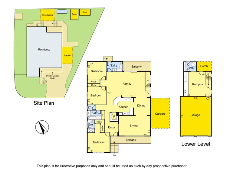 Floorplan of Homely house listing, 18 Plenty River Drive, Greensborough VIC 3088