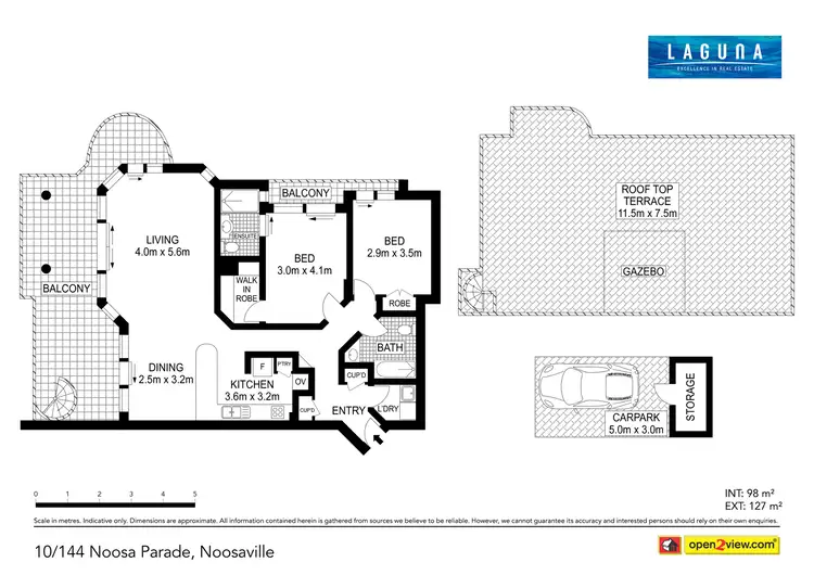 Floorplan of Homely unit listing, 10/144 Noosa Parade, Noosaville QLD 4566