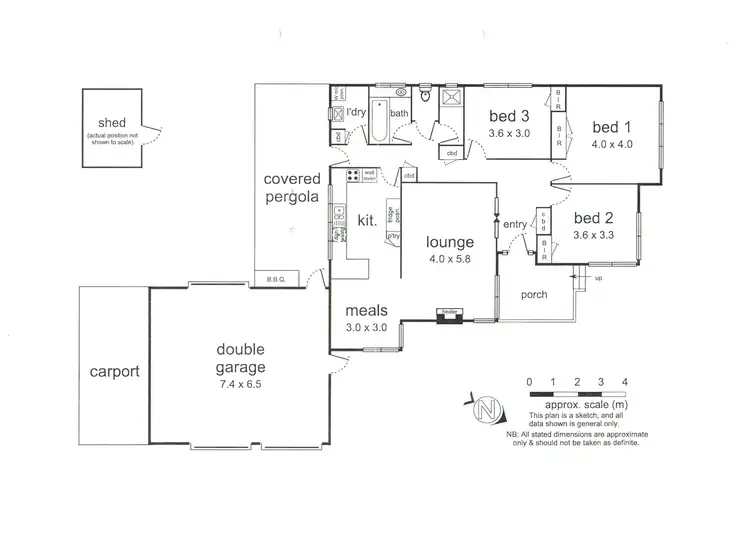 Floorplan of Homely house listing, 428 Springfield Road, Mitcham VIC 3132