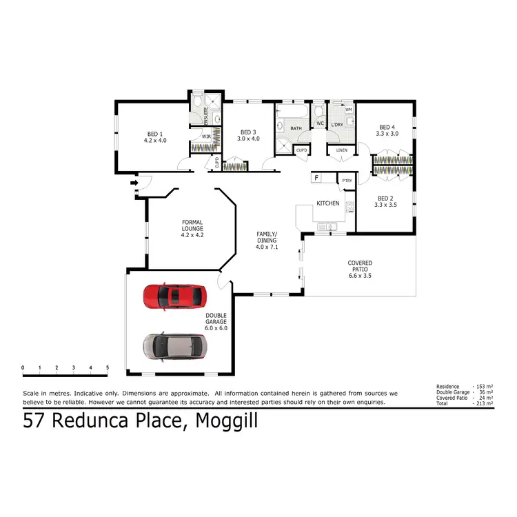 Floorplan of Homely house listing, 57 Redunca Place, Moggill QLD 4070