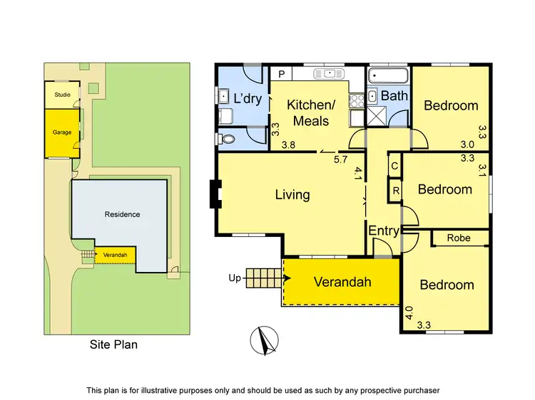 Floorplan of Homely house listing, 29 Victoria Street, Greensborough VIC 3088