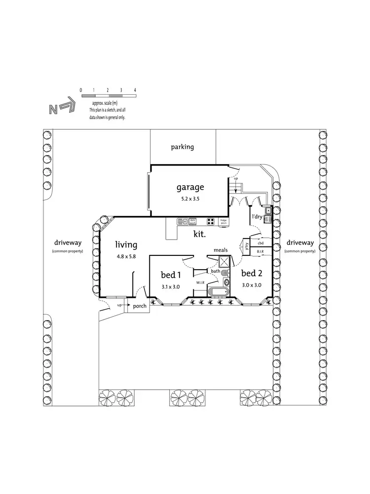 Floorplan of Homely unit listing, 1/227 Blackburn Road, Doncaster East VIC 3109