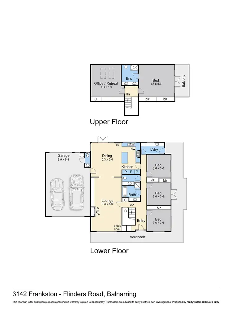 Floorplan of Homely house listing, 3142 Frankston Flinders Road, Balnarring VIC 3926