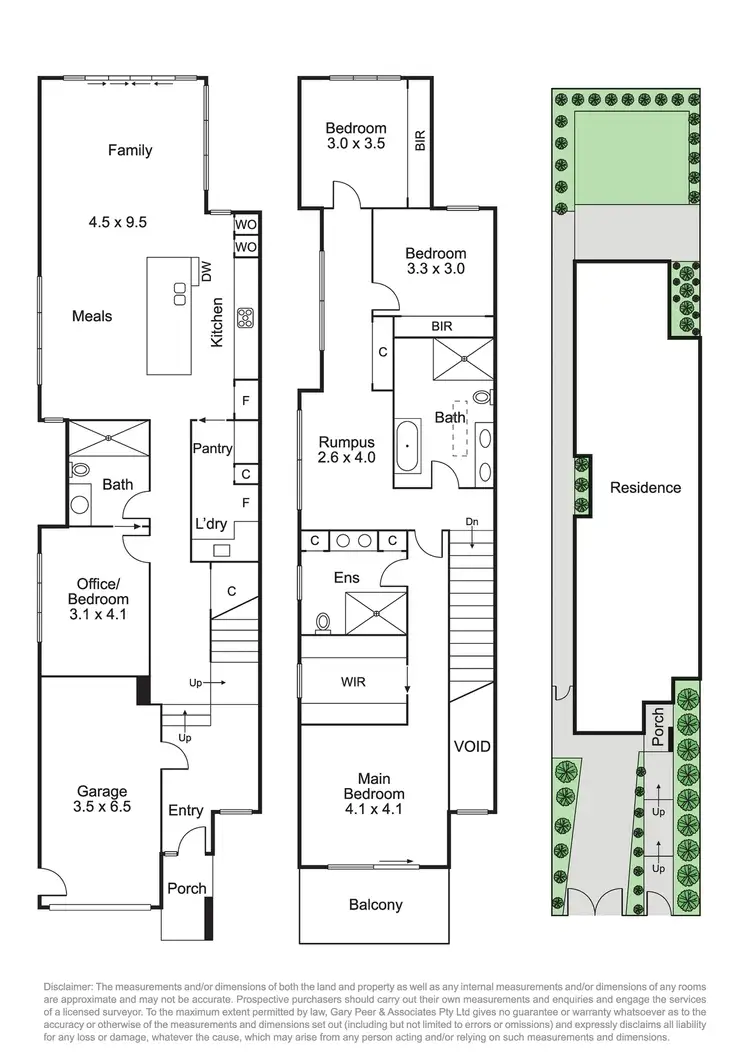 Floorplan of Homely townhouse listing, 24b Bokhara Road, Caulfield South VIC 3162