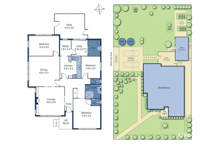 Floorplan of Homely house listing, 6 Threadneedle Street, Balwyn VIC 3103