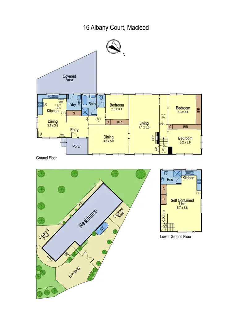Floorplan of Homely house listing, 16 Albany Court, Macleod VIC 3085