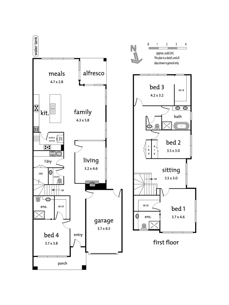 Floorplan of Homely house listing, 16 Reilly Street, Ringwood VIC 3134