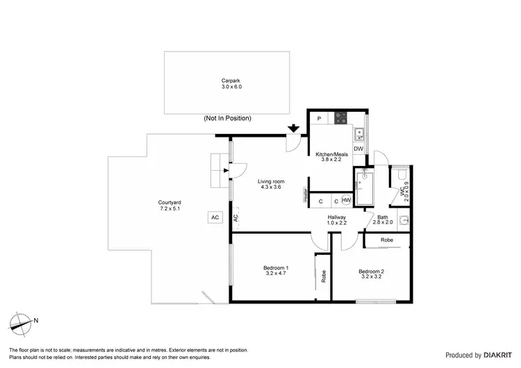 Floorplan of Homely apartment listing, 2/45 Spring Street, Prahran VIC 3181