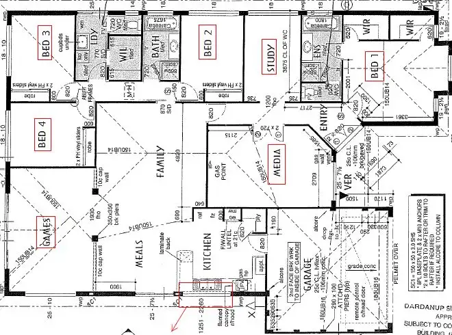 Floorplan of Homely house listing, 31 Deakin Elbow, Eaton WA 6232