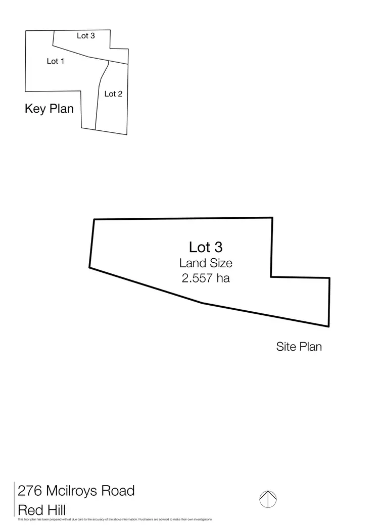 Floorplan of Homely house listing, Lot 3/276 Mcilroys Road, Red Hill VIC 3937