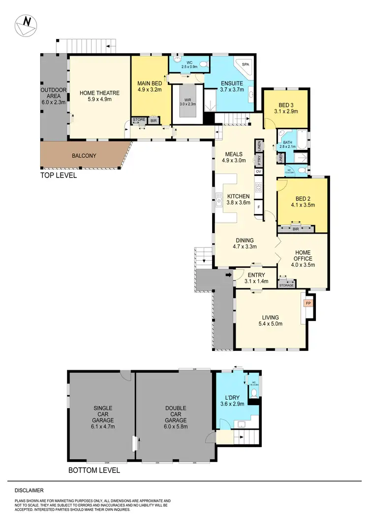 Floorplan of Homely house listing, 51 Club Crescent, Ballarat North VIC 3350