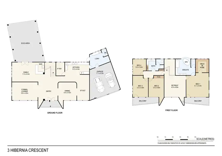 Floorplan of Homely house listing, 3 Hibernia Crescent, Brinkin NT 810