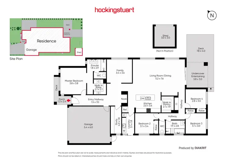 Floorplan of Homely house listing, 1 Tranquil Court, Langwarrin VIC 3910