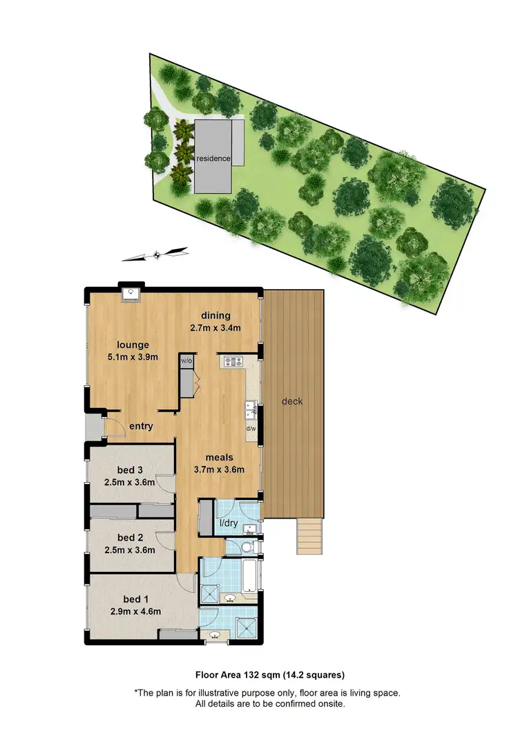 Floorplan of Homely house listing, 4 Toorourrong Road, Upwey VIC 3158